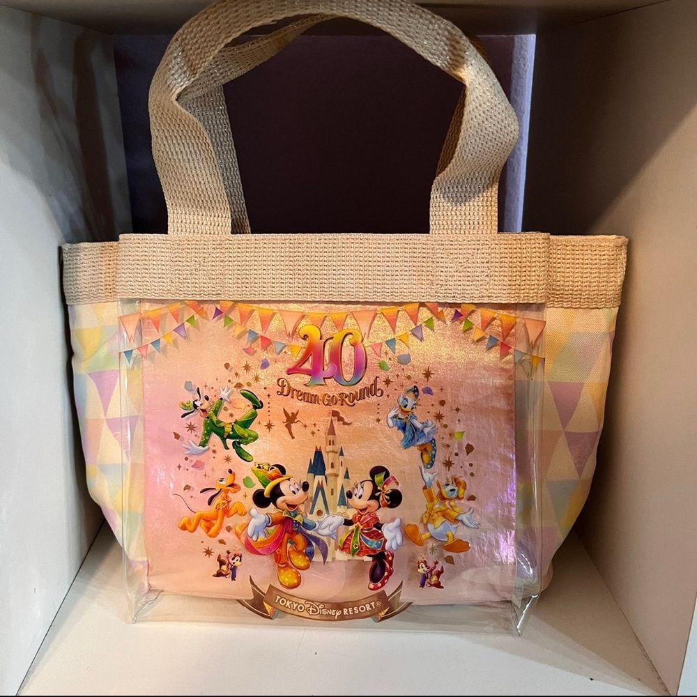 LIMITED EDITION Tokyo Disney 40th Anniversary Tote